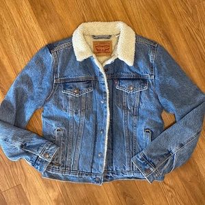 Levi Original Sherpa Trucker Jacket